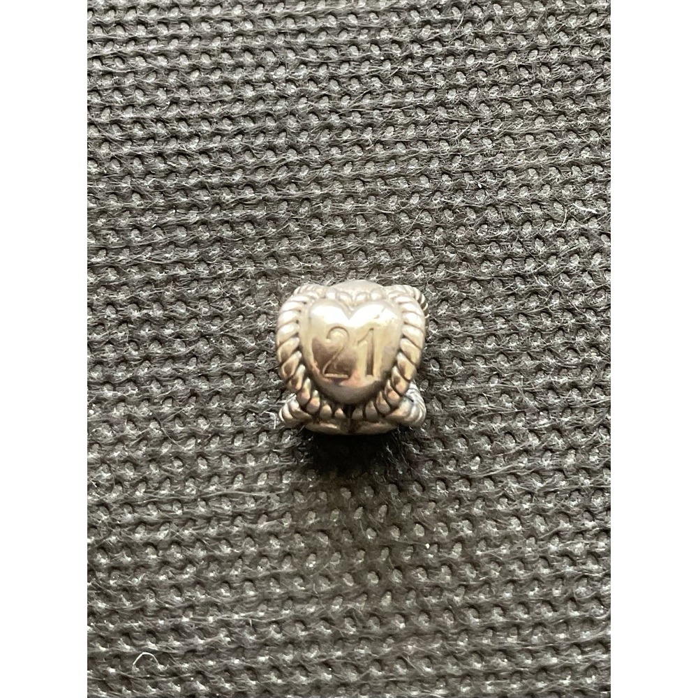 Pandora 21st Birthday Milestone charm ALE 925 Sterling Silver